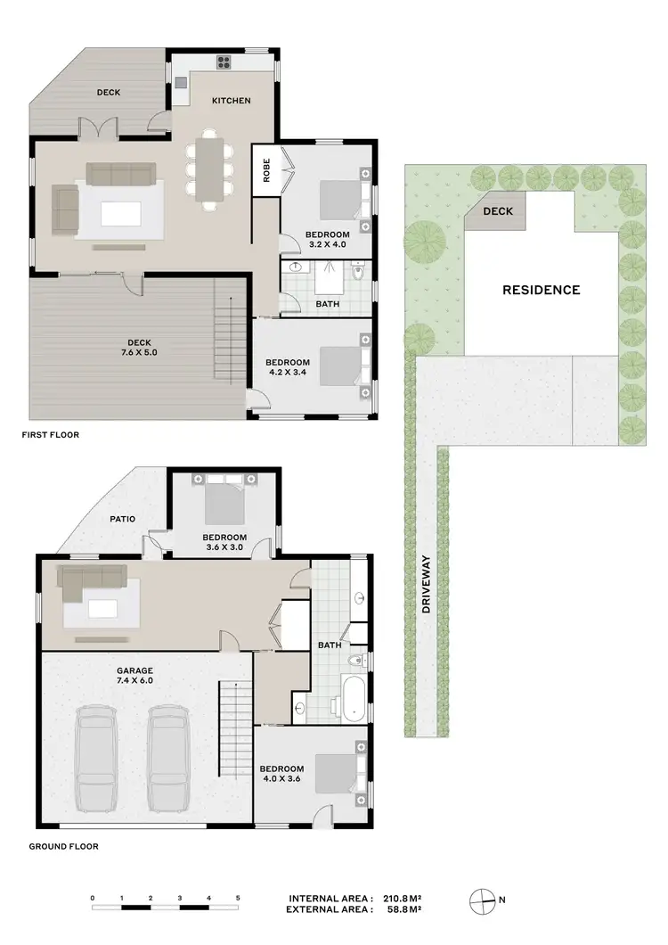 Floorplan of Homely house listing, 41A Latchford Street, Pimlico QLD 4812