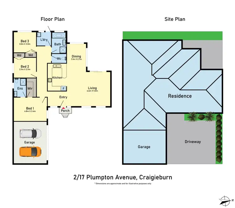 Floorplan of Homely house listing, 2/17 Plumpton Avenue, Craigieburn VIC 3064