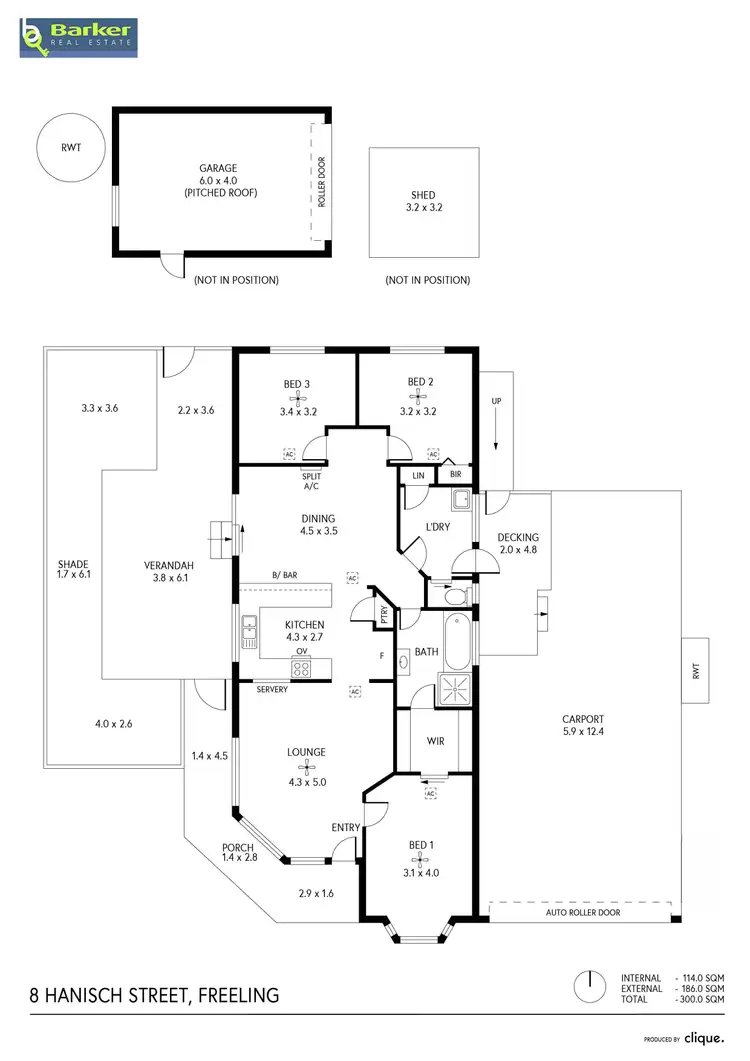 Floorplan of Homely house listing, 8 Hanisch Street, Freeling SA 5372