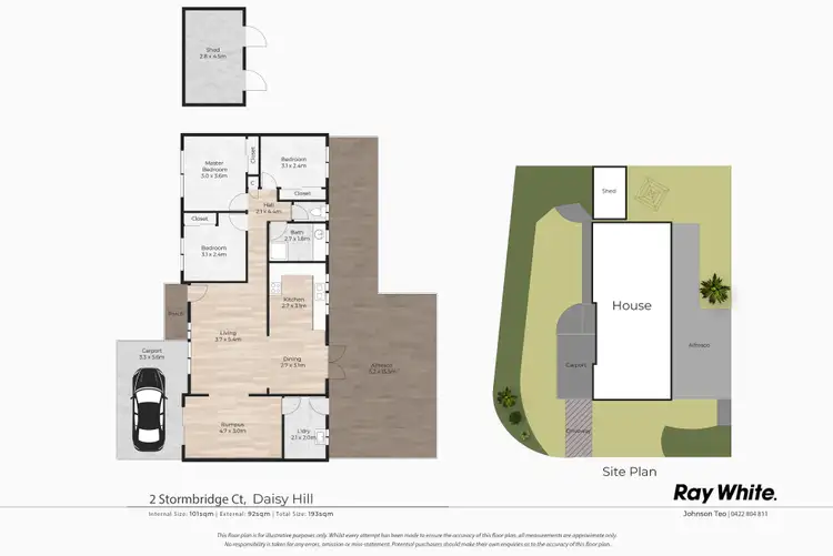 Floorplan of Homely house listing, 2 Stormbridge Court, Daisy Hill QLD 4127