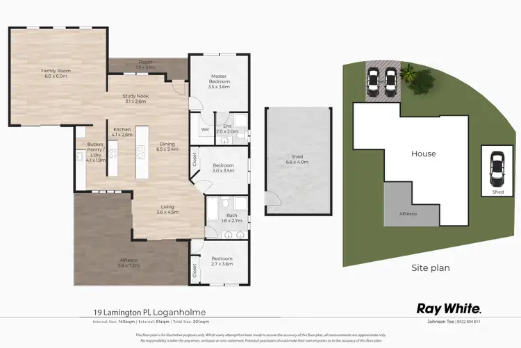 Floorplan of Homely house listing, 19 Lamington Place, Loganholme QLD 4129