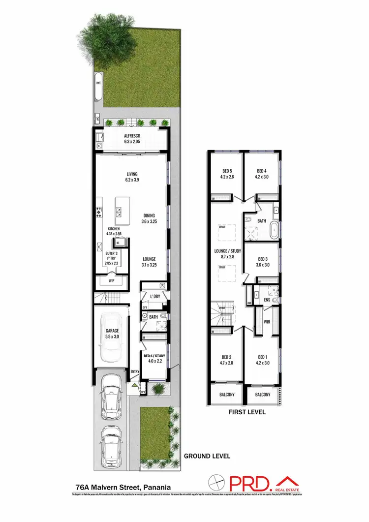 Floorplan of Homely house listing, 76a Malvern Street, Panania NSW 2213
