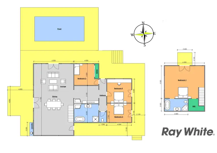 Floorplan of Homely rural property listing, 315 Glenthorne Road, Glenthorne NSW 2430