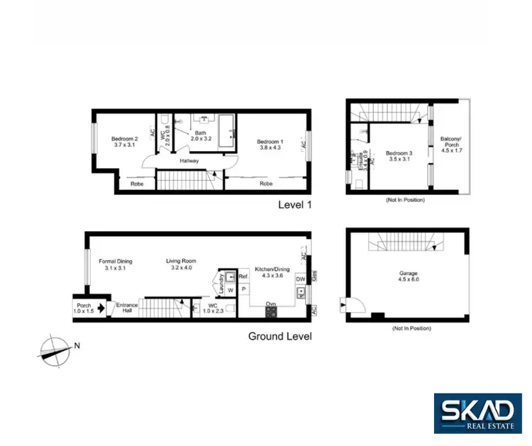 Floorplan of Homely house listing, 20 Densham Way, Craigieburn VIC 3064