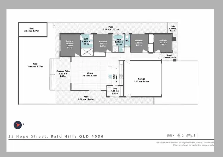 Floorplan of Homely other listing, 35 Hope Street, Bald Hills QLD 4036