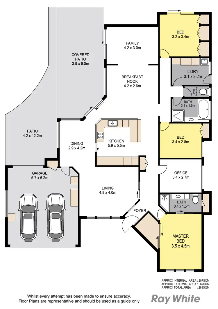 Floorplan of Homely house listing, 9 Intrepid Court, Newport QLD 4020