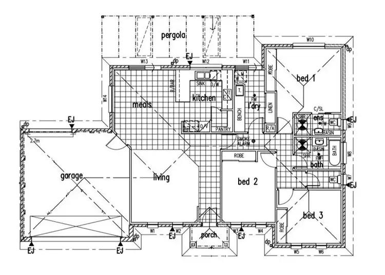 Floorplan of Homely unit listing, 2/483 Schubach Street, East Albury NSW 2640