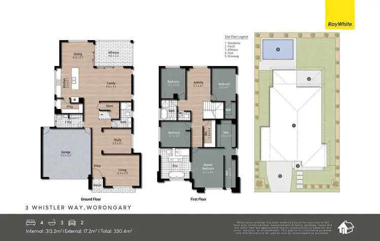 Floorplan of Homely house listing, 3 Whistler Way, Worongary QLD 4213
