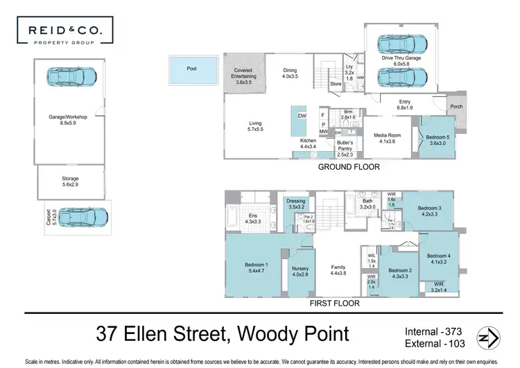 Floorplan of Homely house listing, 37 Ellen Street, Woody Point QLD 4019