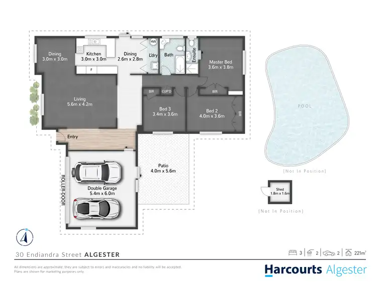 Floorplan of Homely house listing, 30 Endiandra Street, Algester QLD 4115