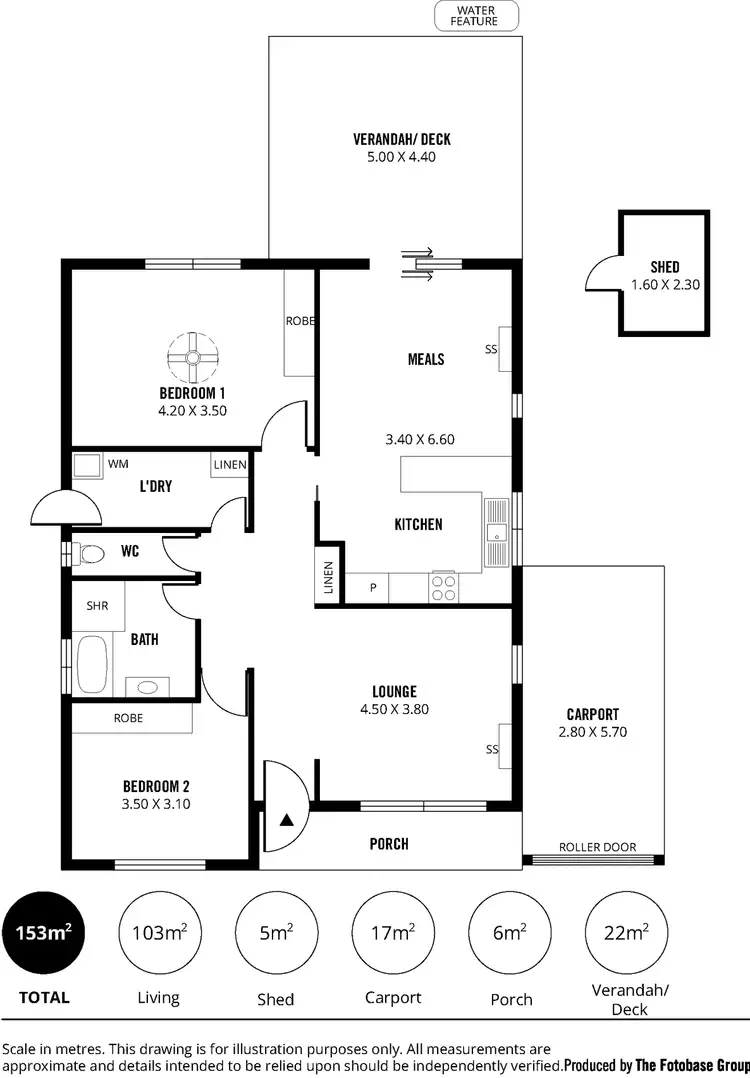 Floorplan of Homely house listing, 2 Thomson Court, Windsor Gardens SA 5087