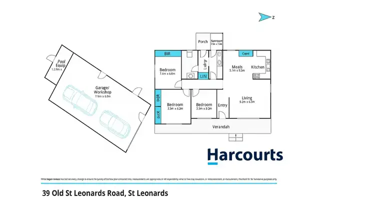 Floorplan of Homely house listing, 39 Old St Leonards Road, St Leonards VIC 3223