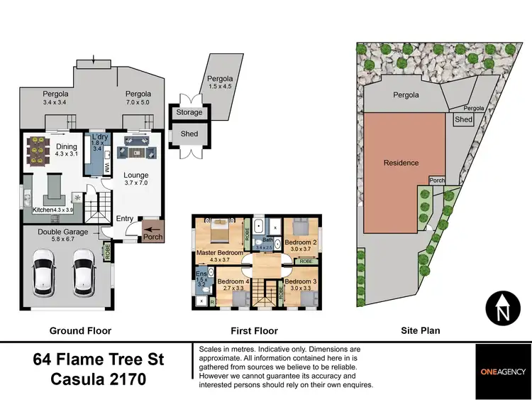 Floorplan of Homely house listing, 64 Flame Tree Street, Casula NSW 2170