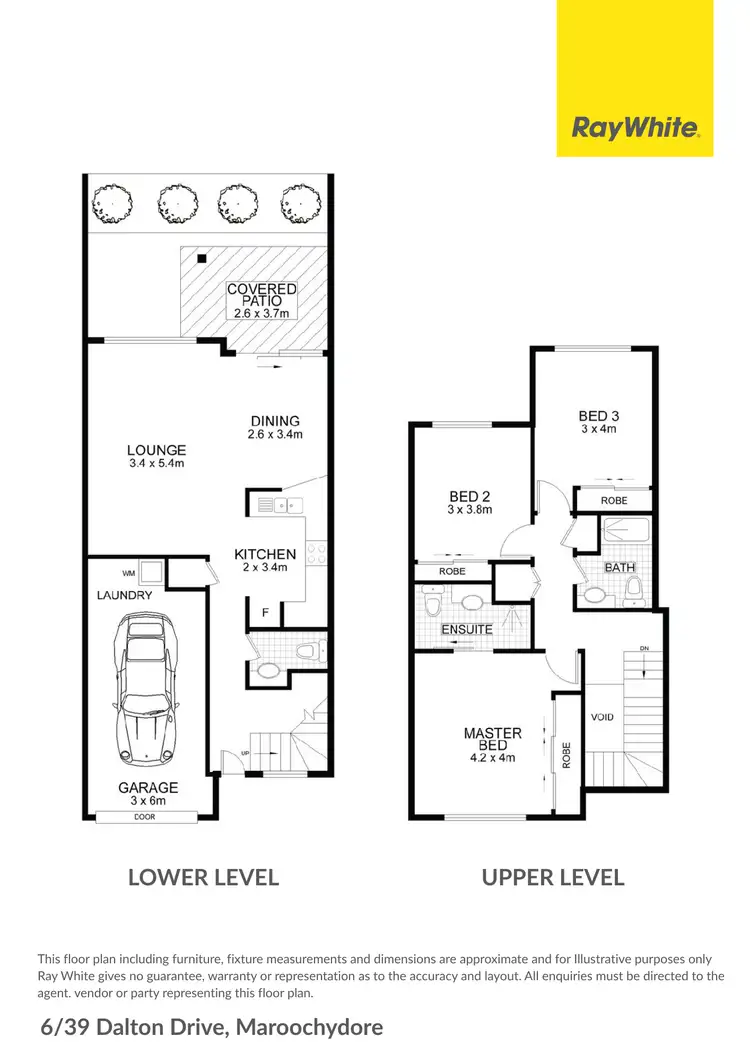 Floorplan of Homely unit listing, 6/39 Dalton Drive, Maroochydore QLD 4558