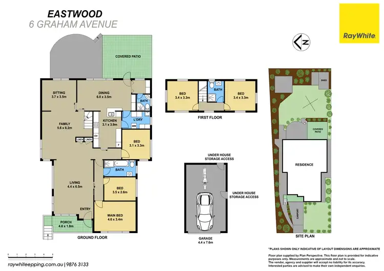 Floorplan of Homely house listing, 6 Graham Avenue, Eastwood NSW 2122