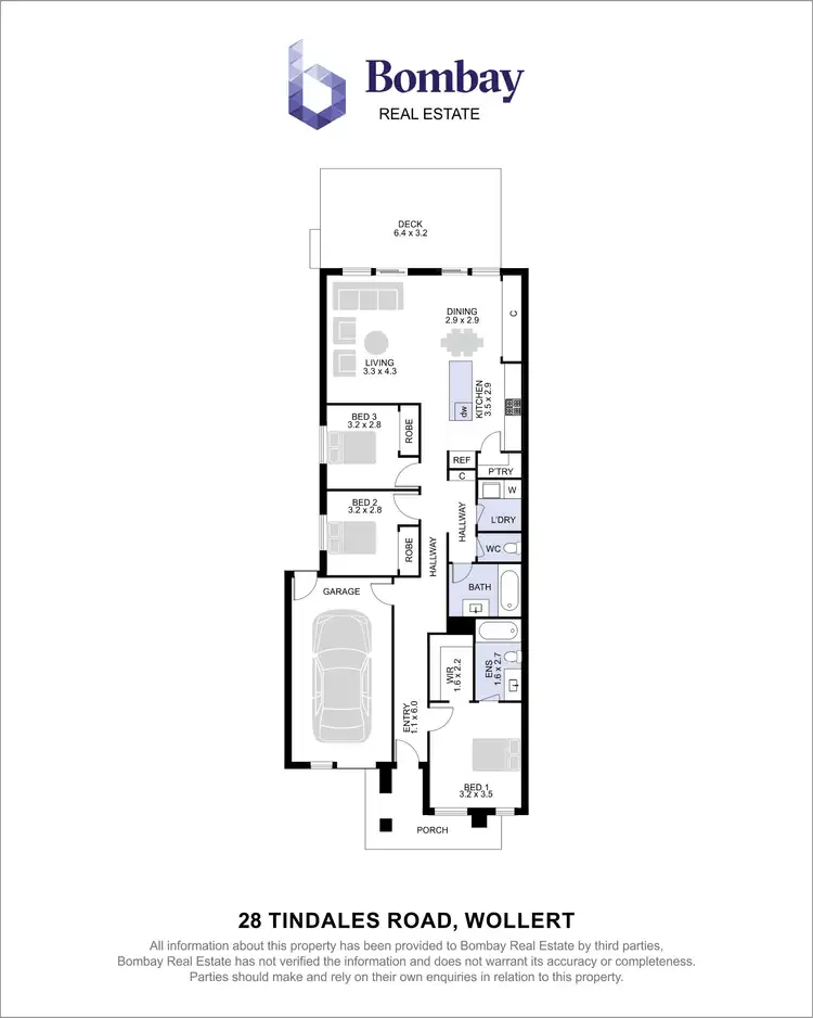 Floorplan of Homely house listing, 28 Tindales Road, Wollert VIC 3750