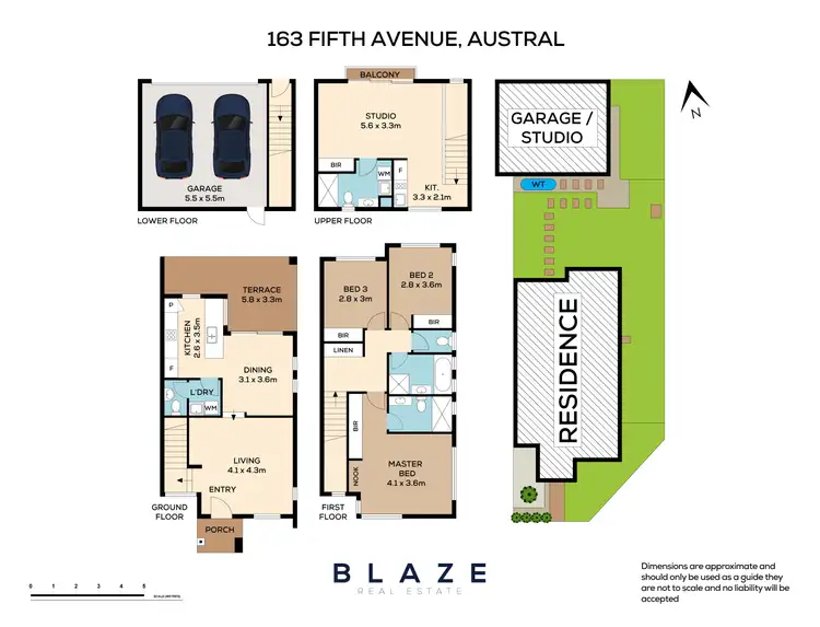 Floorplan of Homely house listing, 163 Fifth Avenue, Austral NSW 2179