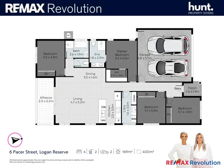 Floorplan of Homely house listing, 6 Pacer Street, Logan Reserve QLD 4133