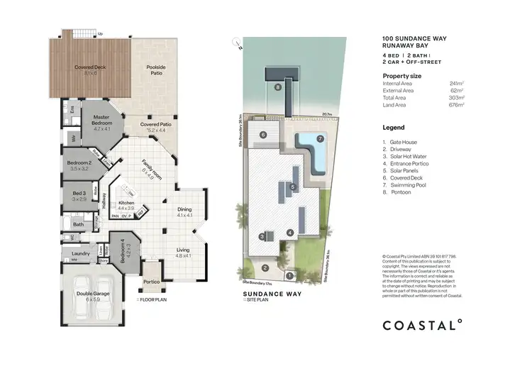 Floorplan of Homely house listing, 100 Sundance Way, Runaway Bay QLD 4216