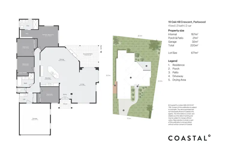Floorplan of Homely house listing, 19 Oak Hill Crescent, Parkwood QLD 4214