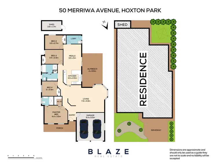 Floorplan of Homely house listing, 50 Merriwa Avenue, Hoxton Park NSW 2171