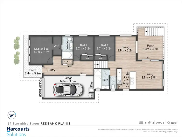 Floorplan of Homely house listing, 19 Stormbird Street, Redbank Plains QLD 4301