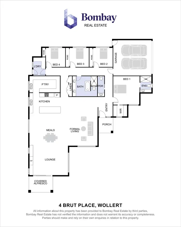 Floorplan of Homely house listing, 4 Brut Place, Wollert VIC 3750