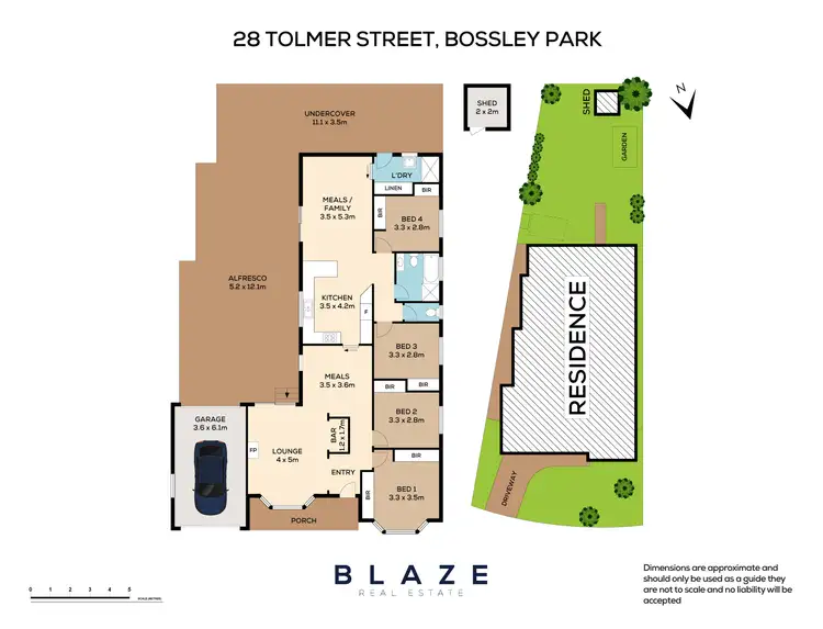 Floorplan of Homely house listing, 28 Tolmer Street, Bossley Park NSW 2176