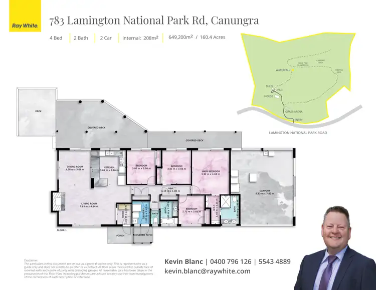 Floorplan of Homely rural property listing, 783 Lamington National Park Road, Canungra QLD 4275