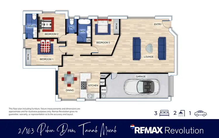 Floorplan of Homely house listing, 2/163 Pohon Drive, Tanah Merah QLD 4128