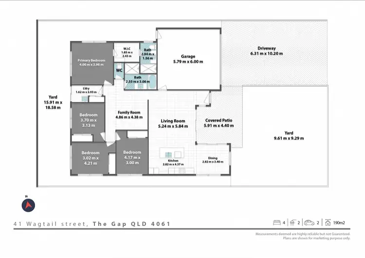Floorplan of Homely house listing, 41 Wagtail Street, The Gap QLD 4061