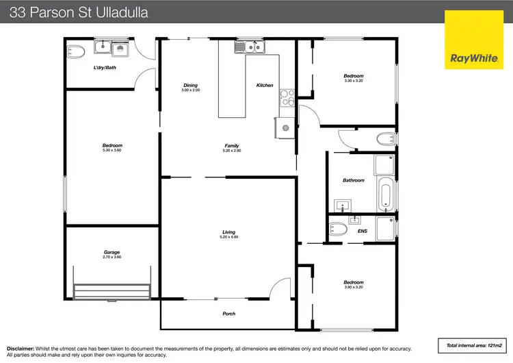 Floorplan of Homely house listing, 33 Parson Street, Ulladulla NSW 2539