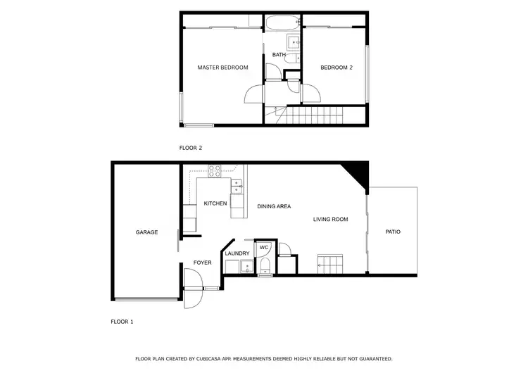 Floorplan of Homely unit listing, 2/63 Shakespeare Street, East Mackay QLD 4740