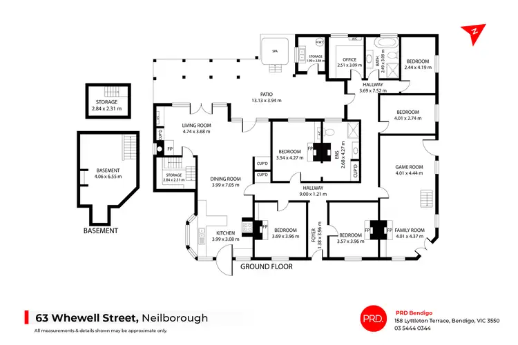 Floorplan of Homely house listing, 63 Whewell Street, Neilborough VIC 3570