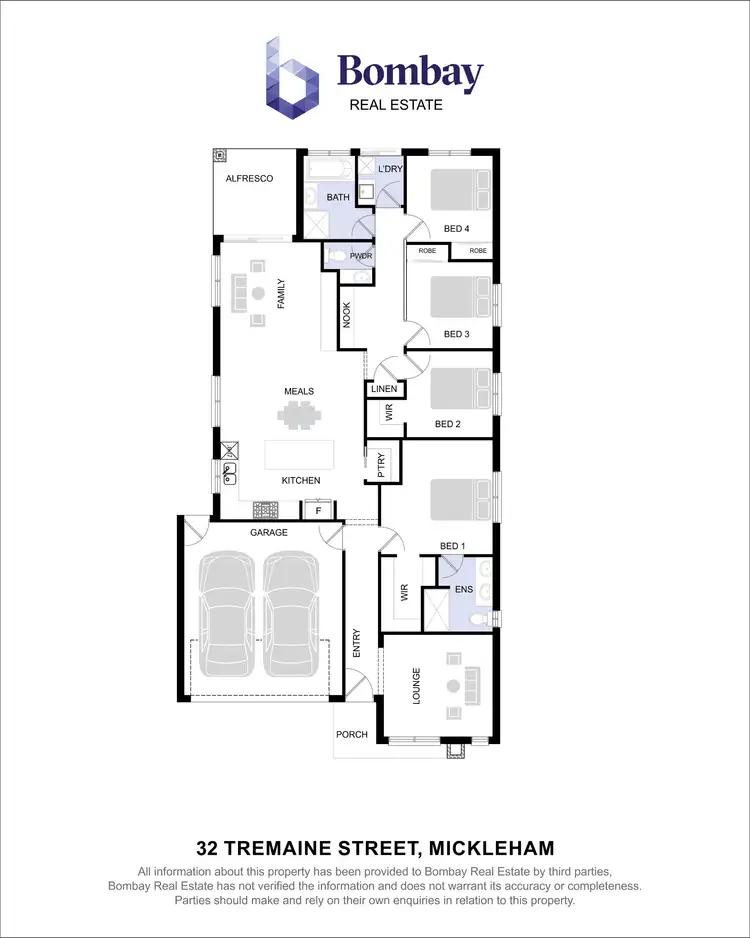 Floorplan of Homely house listing, 32 Tremaine Avenue, Mickleham VIC 3064