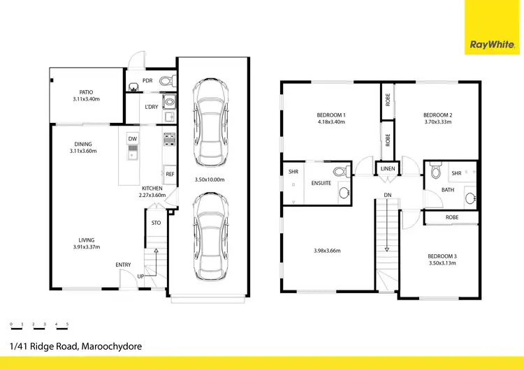 Floorplan of Homely unit listing, 1/41 Ridge Road, Maroochydore QLD 4558
