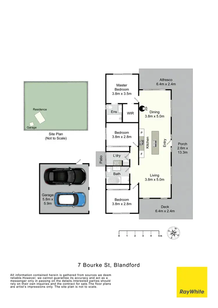 Floorplan of Homely house listing, 7 Bourke Street, Blandford NSW 2338