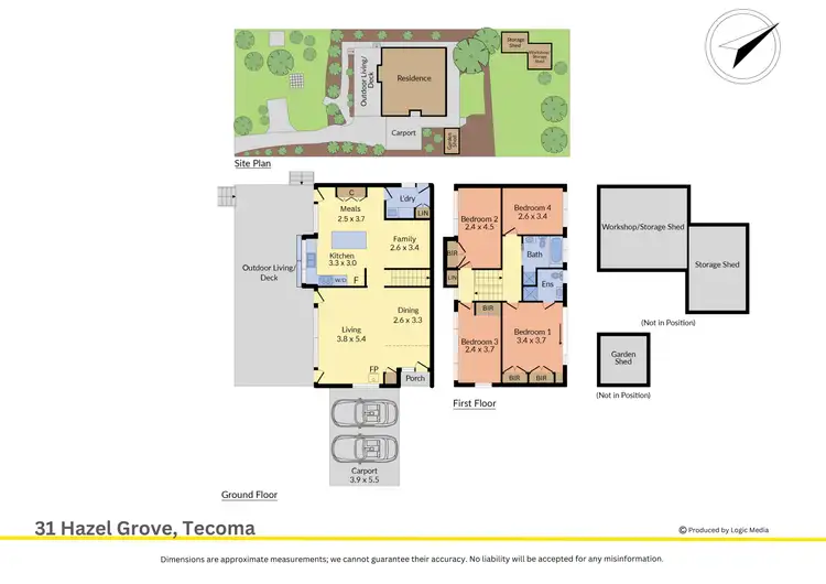 Floorplan of Homely house listing, 31 Hazel Grove, Tecoma VIC 3160