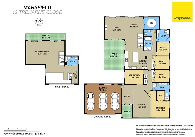 Floorplan of Homely house listing, 12 Treharne Close, Marsfield NSW 2122