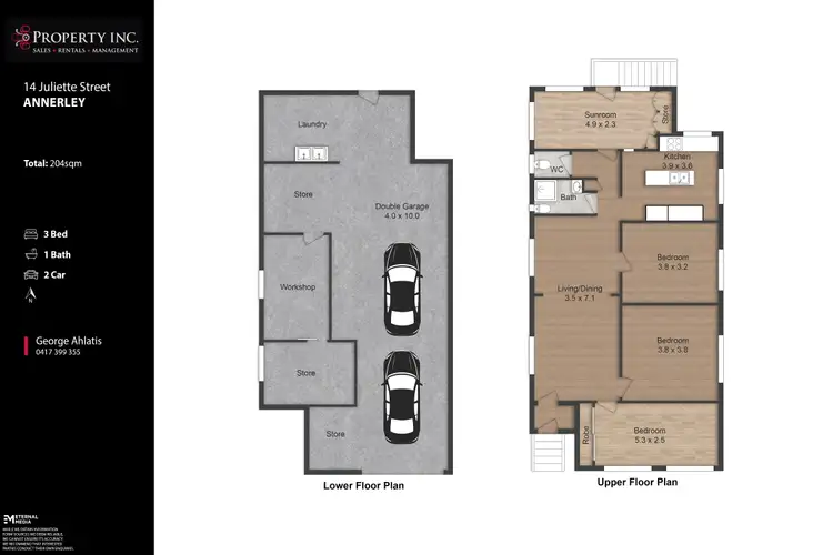 Floorplan of Homely house listing, 14 Juliette Street, Annerley QLD 4103