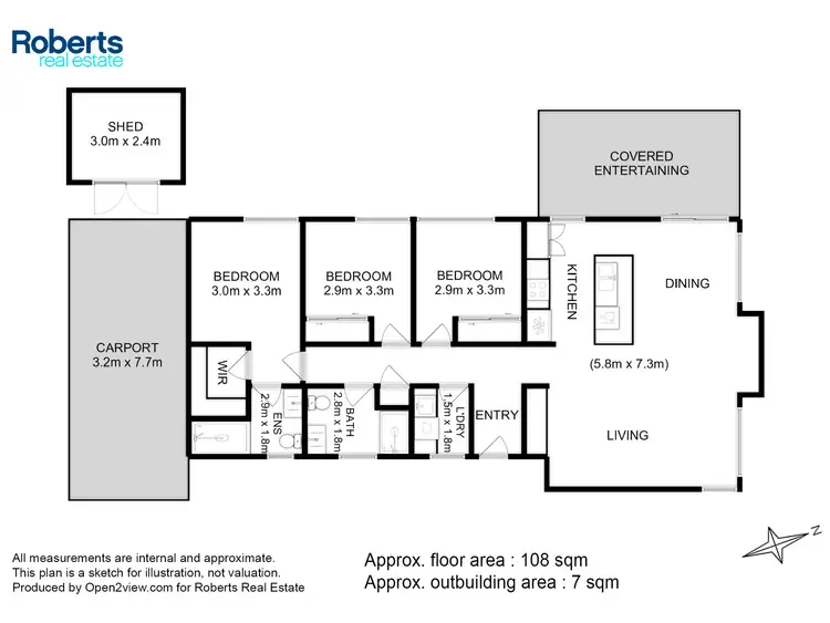 Floorplan of Homely unit listing, 2/37 Parsonage Place, Sorell TAS 7172