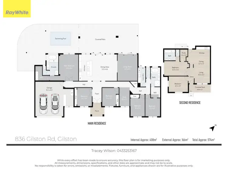 Floorplan of Homely house listing, 836 Gilston Road, Gilston QLD 4211