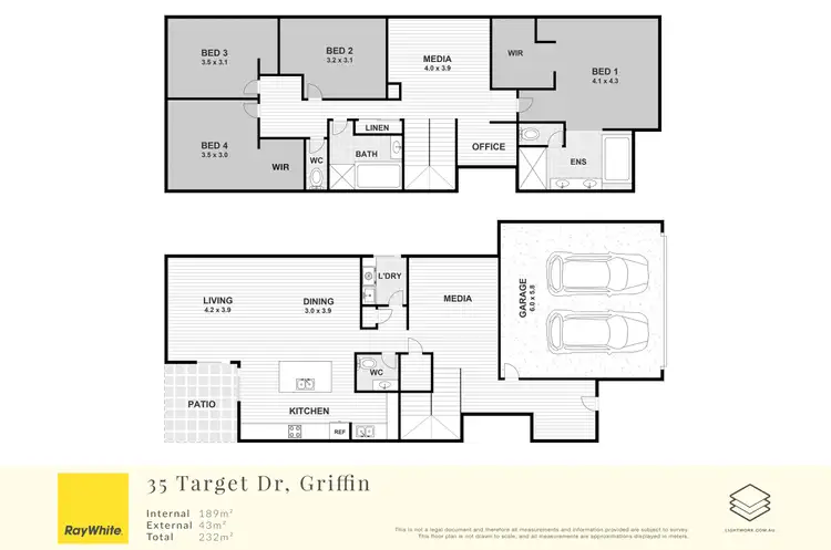Floorplan of Homely house listing, 35 Target Drive, Griffin QLD 4503
