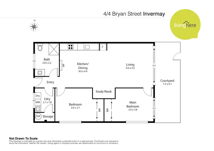 Floorplan of Homely house listing, 4/4 Bryan Street, Invermay TAS 7248