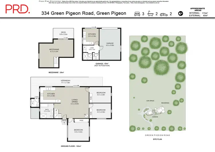Floorplan of Homely house listing, 334 Green Pigeon Road, Kyogle NSW 2474