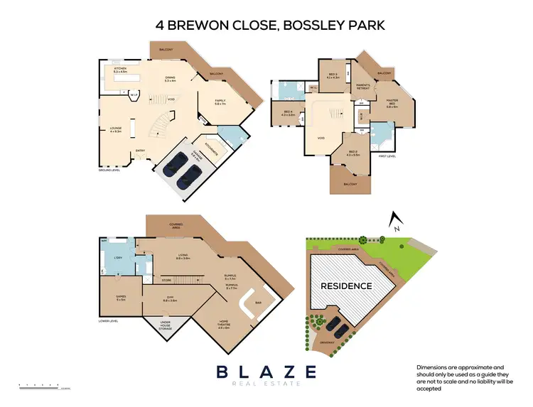 Floorplan of Homely house listing, 4 Brewon Close, Bossley Park NSW 2176
