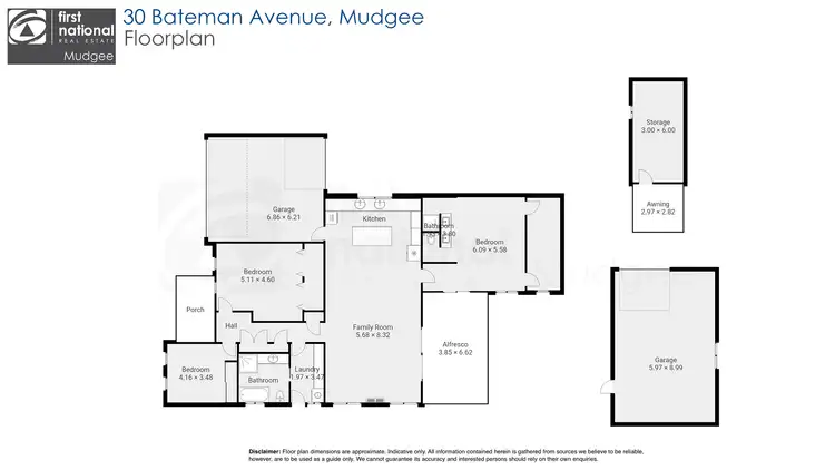 Floorplan of Homely house listing, 30 Bateman Avenue, Mudgee NSW 2850