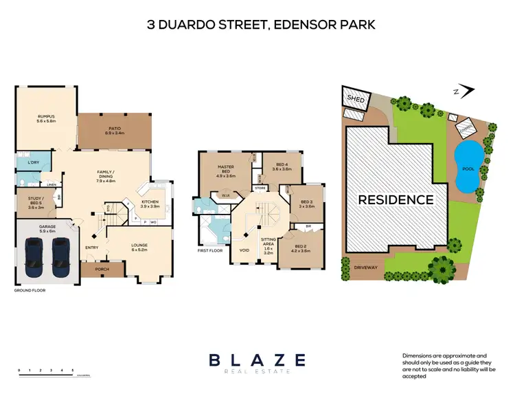 Floorplan of Homely house listing, 3 Duardo Street, Edensor Park NSW 2176