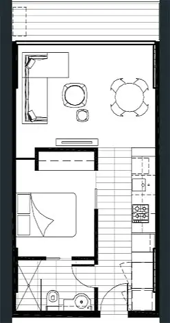 Floorplan of Homely apartment listing, 816/39 Coventry Street, Southbank VIC 3006