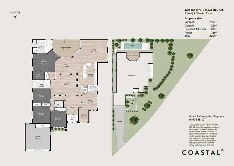 Floorplan of Homely house listing, 4028 The Boulevard, Benowa QLD 4217